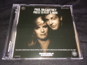●Paul McCartney - Press To Play & More Ultimate Archive : Moon Child プレス2CD