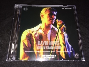 ●David Bowie - Forum Stage 1978 Mike Millard Tapes : Moon Child プレス2CD