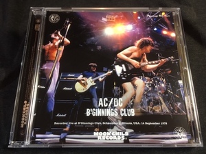 ●AC/DC - B'Ginnings Club : Moon Child プレス1CD