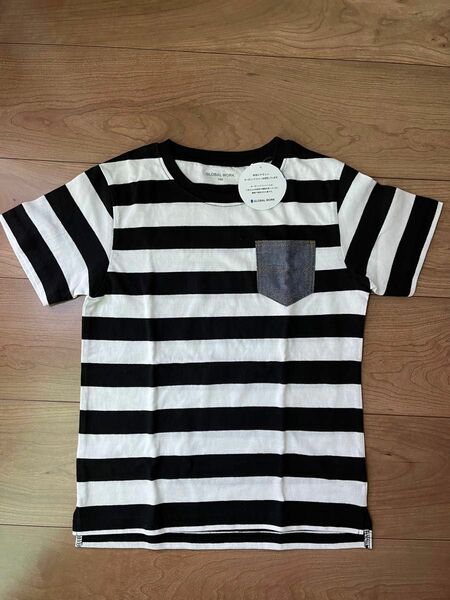 新品　半袖Tシャツ　グローバルワーク　130㎝