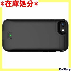 ケース型バッテリー 薄型 iPhone 6 6s 7 充電 携帯充電器 旅行用 PSE認証済 ケース ブラック 602