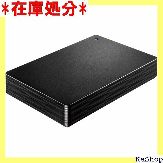 I-O DATA USB 3.1 Gen 1/2.0対 うす Lite ブラック 4TB HDPH-UT4DKR 397