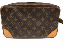 1円スタート 綺麗品【LOUIS VUITTON ルイヴィトン】 マルリードラゴンヌGM モノグラム セカンドバッグ クラッチ M51825 ヴィンテージ_画像2