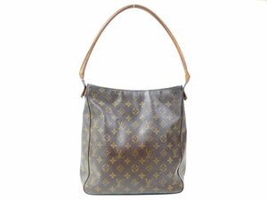 1円スタート 【LOUIS VUITTON ルイヴィトン】 ルーピングGM モノグラム M51145 ハンドバッグ ヴィンテージ 鞄 レディース