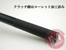 アルミ製テーパーハンドルLOW ブラック 28.6mm バイク用 WR125 WR250 TTR250 DT50 XTZ125 セロー TW200 TW225 ランツァ XT250X等に◇_画像3