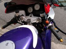 50パイ 50mm セパハン 黒 角度調節式HIGH セパレートハンドル YZFR-1 YZFR-6 YZF750 TZR250 FZ-1等にお勧め！ 倒立◇_画像5