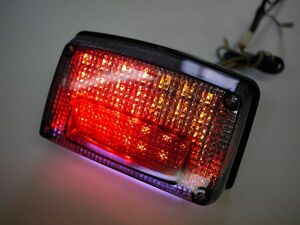 GSX1100S GSX750Sカタナ用 LEDウインカー付きテール スモークレンズ ナンバー灯付き