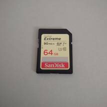 SanDisk Extreme SDXC 64GB ( カード本体のみ )_画像1