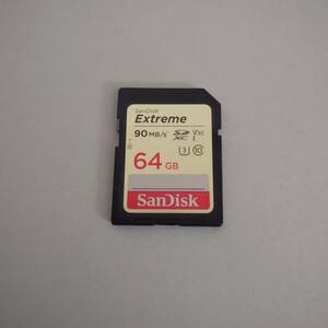 SanDisk Extreme SDXC 64GB ( カード本体のみ )