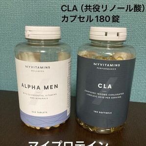 【新品】マイプロテイン　アルファ メン マルチビタミン ２４０タブレット　CLA （共役リノール酸）カプセル180錠