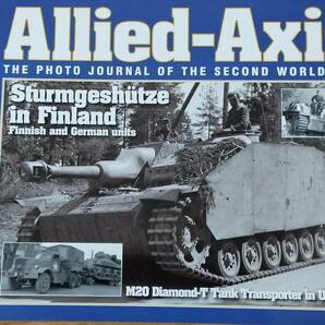 洋書「Allied-Axis 32 Sturmgeschtze in Finland. German and Finnish Units.」　第二次世界大戦/戦車運搬車/ドイツ軍/ M20ダイヤモンド T