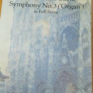 洋書楽譜「Camille Saint-Sans :Symphony No. 3: Organ in Full Score」交響曲第3番ハ短調「オルガン付き」サン=サーンス