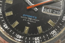 1円~【328】実働　SEIKO／セイコー　5126-6010　SEIKO5 SPORTS　自動巻き　デイデイト　メンズ　正規品ベルト　腕時計_画像3