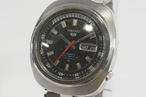 1円~【328】実働　SEIKO／セイコー　5126-6010　SEIKO5 SPORTS　自動巻き　デイデイト　メンズ　正規品ベルト　腕時計