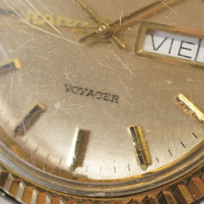 1円~【335】RADO／ラドー 636.4002.4K 自動巻き ポイジャー デイデイト メンズ 正規品ベルト 腕時計 の画像3