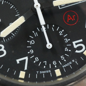 1円~【356】Sinn／ジン 103 クロノグラフ 自動巻き デイデイト メンズ 正規品ベルト 腕時計の画像4