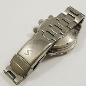 1円~【356】Sinn／ジン 103 クロノグラフ 自動巻き デイデイト メンズ 正規品ベルト 腕時計の画像8
