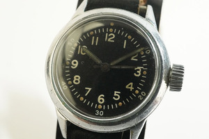 1円~【414】実働　WALTHAM／ウォルサム　WALTHAM U.S.A.　FSSC-88-W-800　16石　ミリタリー　米海軍　1940年代　手巻き　メンズ　腕時計