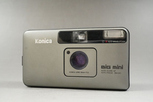 1円~【475】Konica／コニカ　BiG mini　BM-201　／LENDS　KONICA　LENS　35mm　F3.5