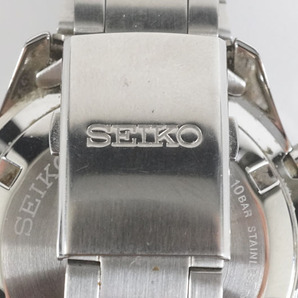 1円~【581】実働 SEIKO／セイコー N700Sのぞみ 1周年記念ウオッチ 限定5000本 8T63-00X0 クオーツ クロノグラフ 時計の画像6