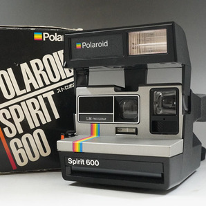 1円~【625】Polaroid/ポラロイド POLAROID SPIRIT600 ストロボ内蔵 箱付きの画像1