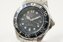 1円~【652】実働　CITIZEN／シチズン　7878-H16722　AIR DIVERS／エアダイバーズ　Eco-Drive／エコドライブ　メンズ　腕時計　純正ベルト_画像1