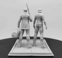 【送料無料】ガレージキット Dean and Sam 1/24スケール 未塗装未組み立て レジン_画像5