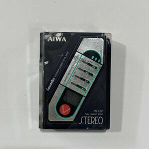 TR73 現状品 AIWA HS-G50 ポータブルカセットプレーヤー WALKMAN カセットウォークマン cassette boy カセットボーイ アイワ ブラックの画像1