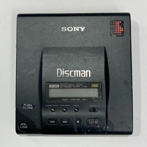 CW25 通電OK SONY D-303 Discman ポータブルCDプレイヤー ディスクマン リモコン イヤホン MDR-E472 ソニー ブラック 希少の画像3