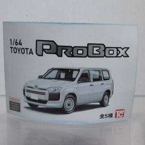 【トイズキャビン】1/64 トヨタ プロボックス PROBOX G grade シルバーの画像10
