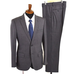 4XC133] Arrows green label relaxing 2. button single suit M Y5 dark gray stripe no- tuck 3121-111-1476 spring autumn shoulder width ..