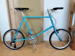 [ rare rare color!]Bruno Minivero 20 Road Dropbru horn steering wheel, Shimano 105 hub,ALEX RIMSDA16 etc. cusomize ending. as good as new goods 