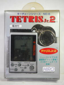  new goods! Tetris Jr.2 Tetris game Mini game mobile game small size game liquid crystal game chain game key holder game 