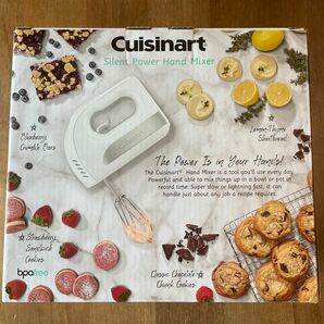 クイジナート　cuisinart サイレント パワー ハンドミキサー HM-PRO6J （白）