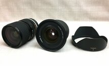 【大黒屋】中古 レンズ 2本 「Nikon Zoom NiKKOR 2.8～8.5mm 1:3.5-4.5」「TAMRON AF 19-35mm 1:3.5-4.5」_画像1