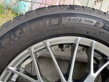 トヨタ 80系 ノア・ヴォクシー 純正BBS 鍛造 16in6J+50 5穴PCD114.3 MICHELIN 205/55R16 2021年製(中古)_画像3