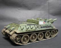 1/35 SU-122 塗装完成品_画像5