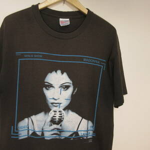 90s USA made MADONNA Madonna photo print T-shirt 1993 copy light single stitch declared size L postage 230 jpy 