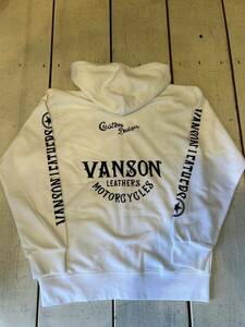 VANSONフルジップパーカー