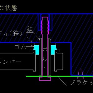 T31系 日産 エクストレイルの異音対策 ★エーテル系★ ウレタン ブッシュ メンバー 前後６枚セット  取付説明書付の画像3