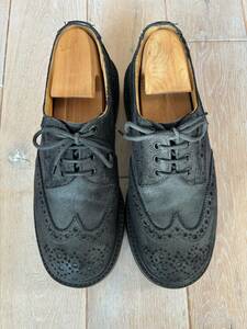 Quilp by Tricker's UK7 ウイングチップ ブラック