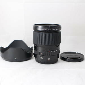 ☆美品☆ FUJIFILM フジノン GFレンズ GF23mmF4 R LM WR 単焦点 富士フイルム 23mm F4 #1997