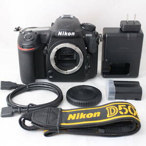 ☆新品級・ショット数530☆ Nikon デジタル一眼レフカメラ D500 ボディ ニコン #2024の画像1