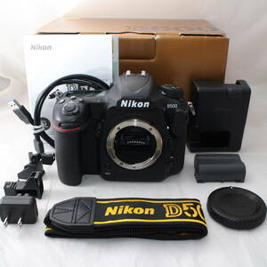 ☆美品・ショット数29495☆ Nikon デジタル一眼レフカメラ D500 ボディ ニコン #2042