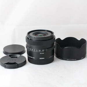 * beautiful goods * SIGMA Sigma Sony E mount lens 24mm F3.5 DG DN single burnt point wide-angle full size Contemporary mirrorless exclusive use #2066