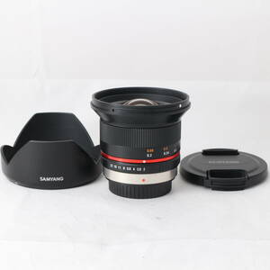 ☆美品☆ SAMYANG 単焦点広角レンズ 12mm F2.0 NCS CS ブラック マイクロフォーサーズ用 #2082