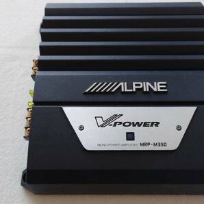 ALPINE V-POWER MRP-M350 1chアンプの画像1