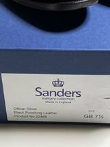 SANDERS officer shoe uk7.5 サンダース　オフィサーシュー_画像6