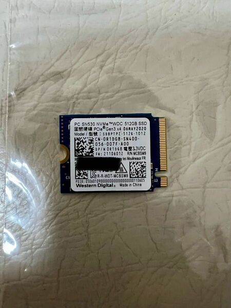 SN530 Western Digital WD 512GB SSD