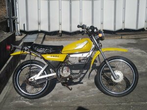 ▲9730▲Yamaha　MR50 3T2　イエロー　不動　部品取り　愛知